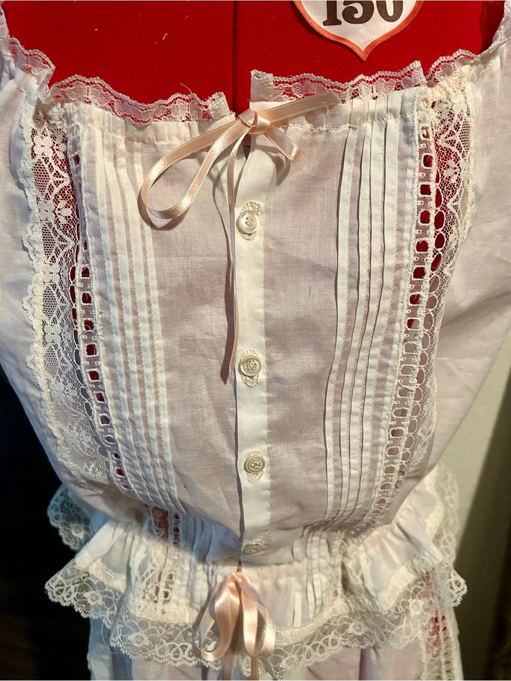 🍃🌸🍃 LARGE LATE VICTORIAN / EARLY EDWARDIAN CAMISOLE 🦄
